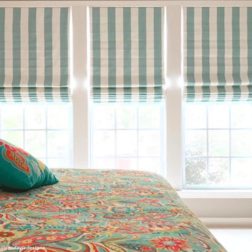 Seamless Tailored Roman Shades